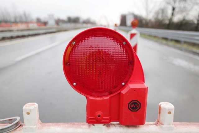Sperrung auf A42 (Archivbild)