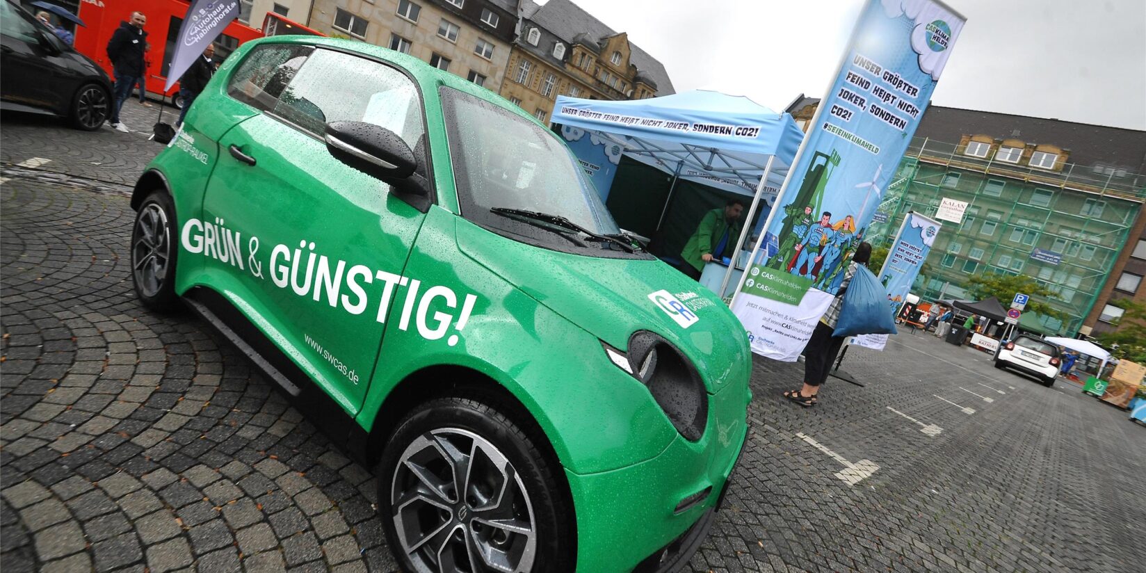 KliMarkt“ in Castrop-Rauxel: E-Auto-Show, Foodtrucks, Infomarkt