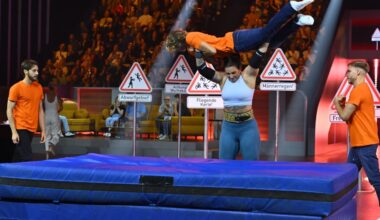 Sina Ruppenthal wirft Männer im Live-TV