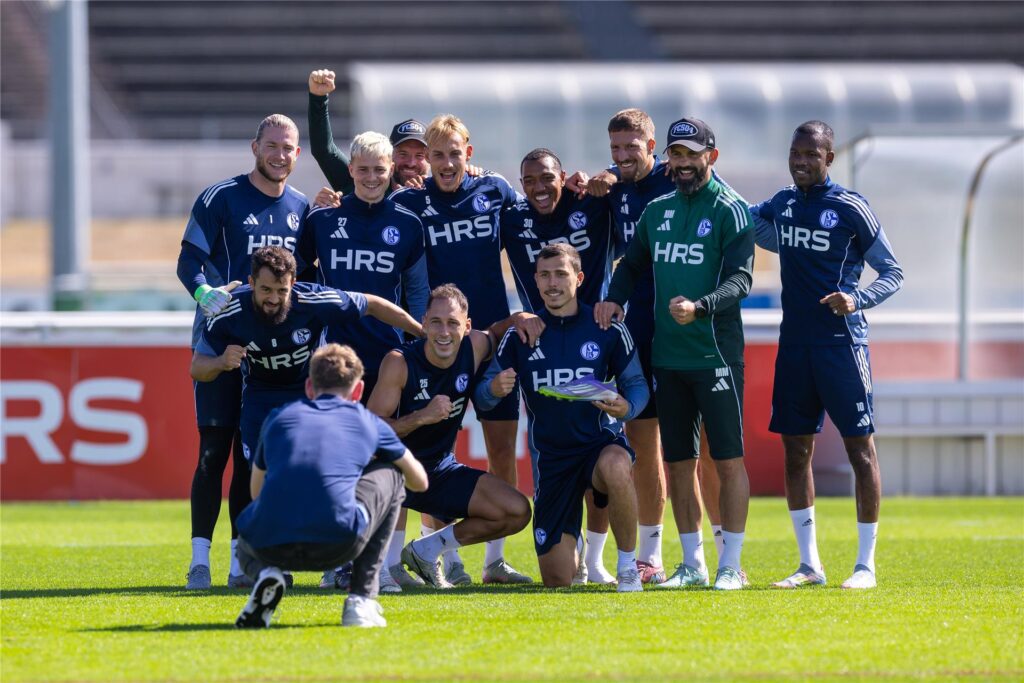 Siegerphoto nach dem Training.