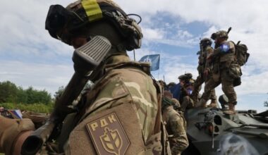 Russischer Freiwilligenkorps verhindert einen Durchbruch im Gebiet Donezk