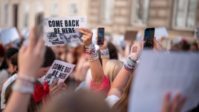 Ein Jahr nach dem abgesagten Konzert in Wien trafen sich "Swifties"
