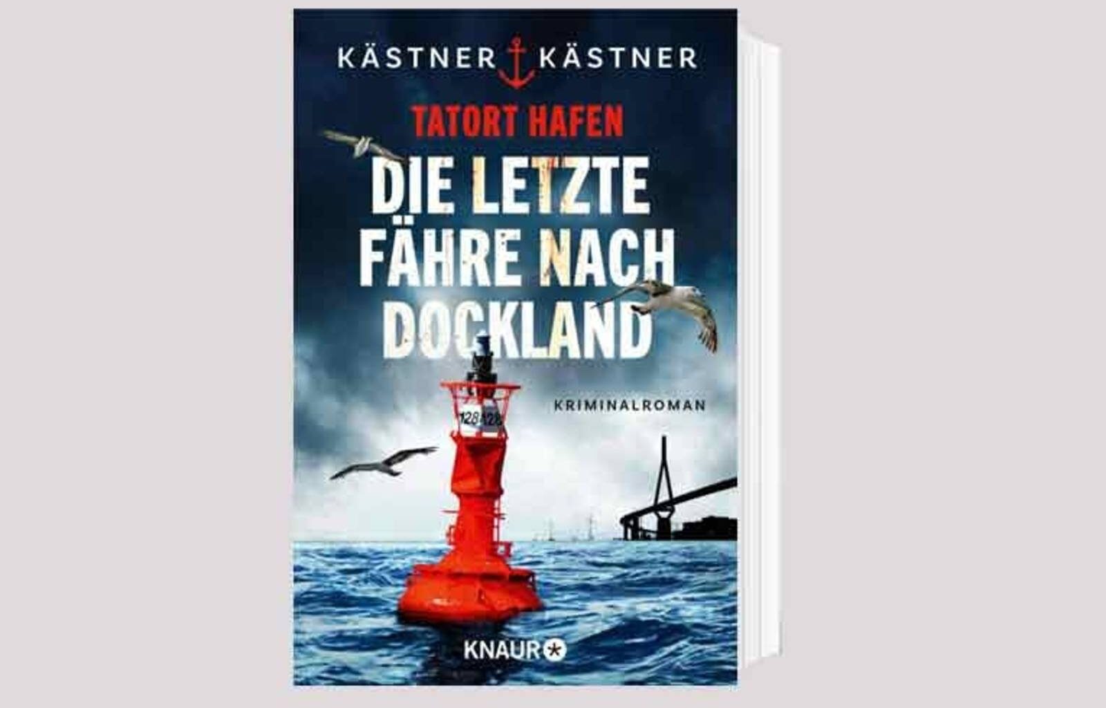 Das Cover zum Buch „Tatort Hafen – Die letzte Fähre nach Dockland“ von Angélique und Andreas Kästner