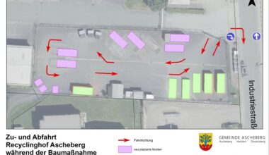 Neue Regelungen am Recyclinghof in Ascheberg