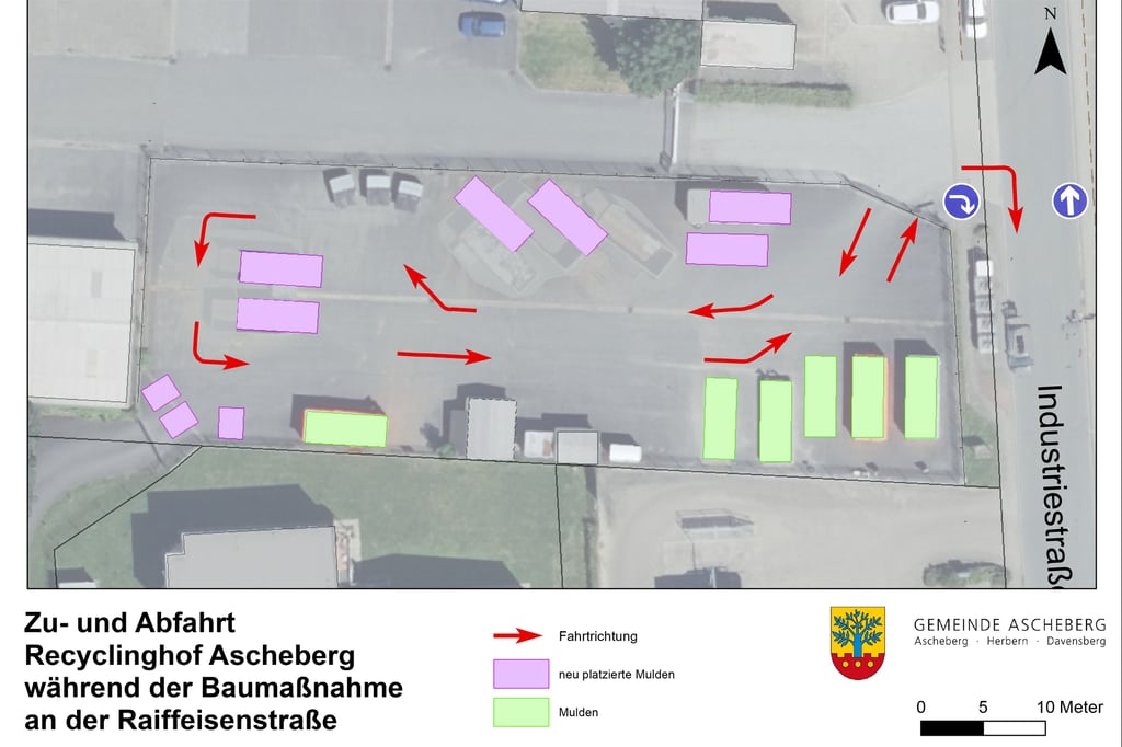 Neue Regelungen am Recyclinghof in Ascheberg