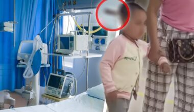 Drei Jahre alte Chinesin mit Messer im Kopf ins Krankenhaus eingeliefert