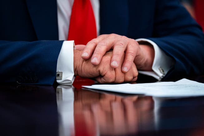 Die USA seien nicht der «Fussabtreter» der Welt: Daher will Donald Trump die «phantastischen» amerikanischen Technologiefirmen besser verteidigen.