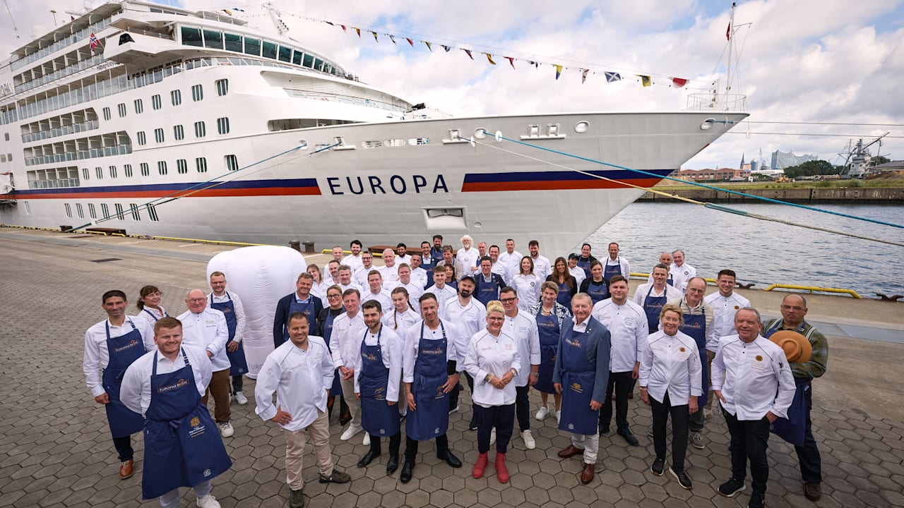 Gourmet-Party auf der MS Europa: 17 Sterne zum Genießen | Leben & Wissen