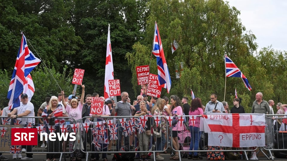 Grossbritannien: Asylunterkunft im Hotel in Epping sorgt für Proteste - News