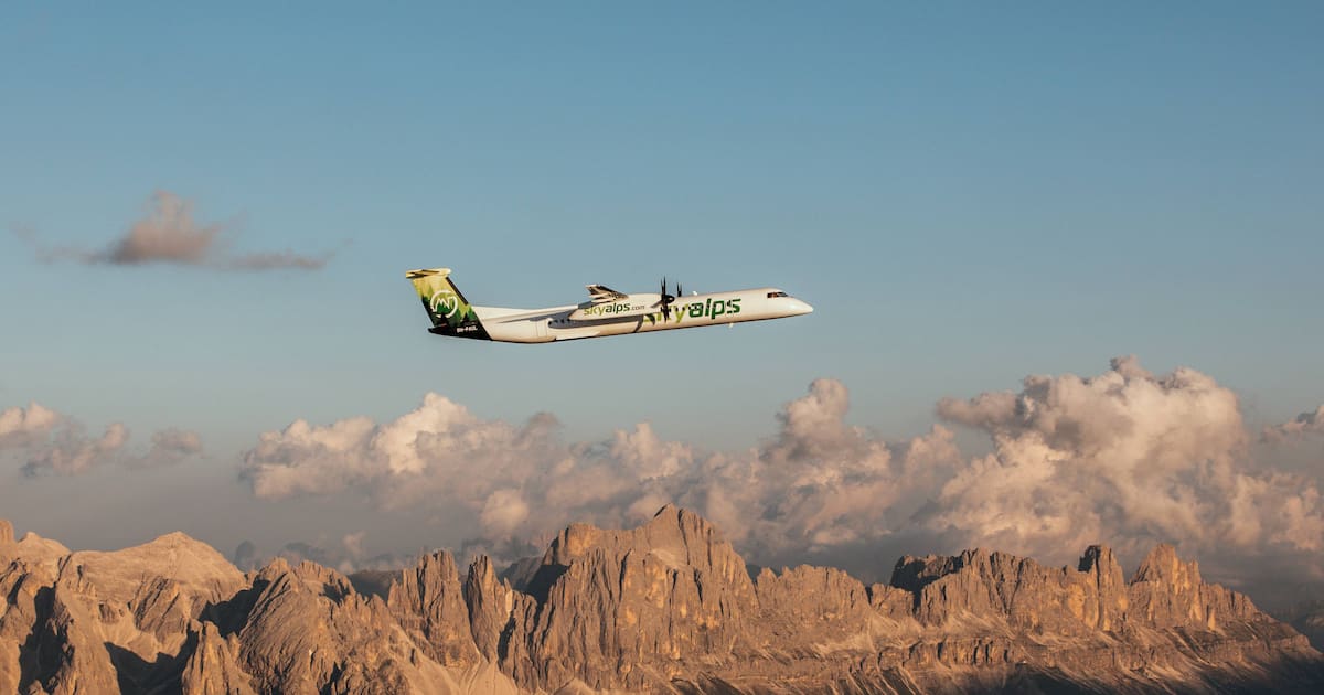 SkyAlps fliegt künftig nonstop nach Bozen