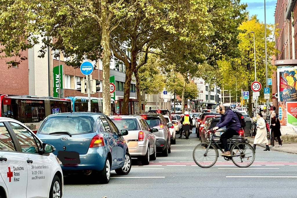 Pkw-Bestand verharrt in Münster auf hohem Niveau
