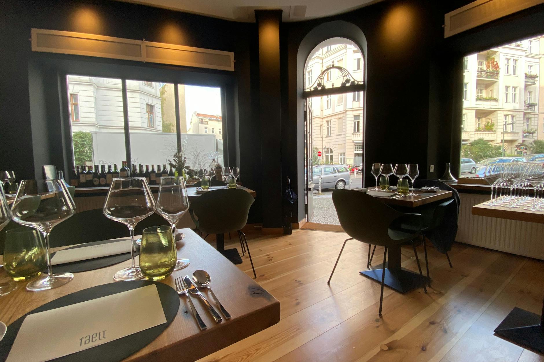 Blick in Swansons Restaurant Faelt