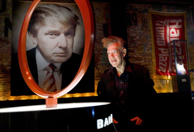 Von Trump fasziniert: der New Yorker Skandal-Fotokünstler Andres Serrano.