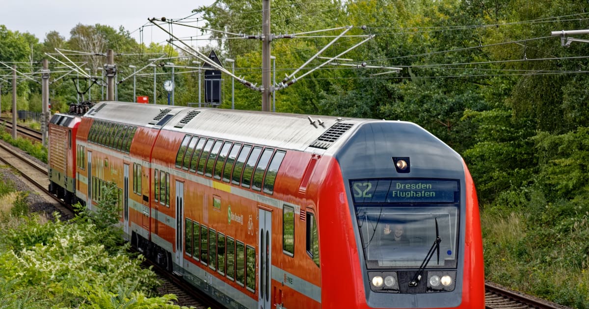 Dresdner S-Bahnen S 1 und S 2 fahren ab 1. September wieder nach Plan