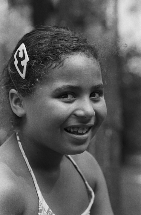 Patricia Blanco im Jahr 1978 mit gerade mal sieben Jahren.