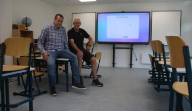 Pavillons sind zum Schulstart bezugsfertig