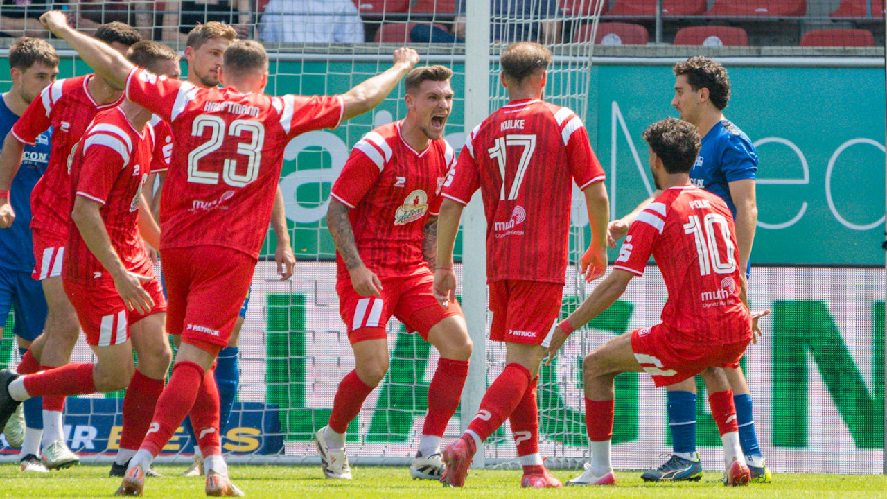 3. Spiel, 3. Sieg: Traumstart für den Halleschen FC perfekt | Sport