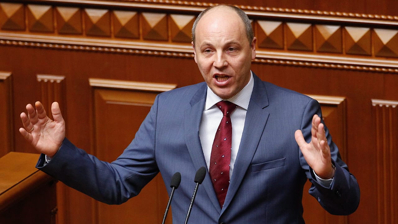 Ukraine fasst Verdächtigen nach Mord an Ex-Parlamentspräsident | Politik