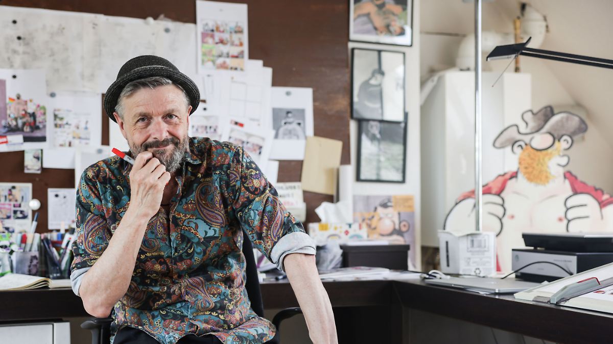 Comic-Legende Ralf König wird 65, bekommt einen Jubiläumsband und hadert mit den Nibelungen