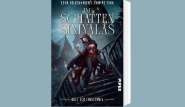 Das Cover zum Buch „Bote der Finsternis“ von Lena Falkenhagen und Thomas Finn