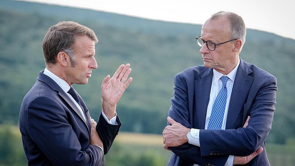 Die Chemie zwischen Bundeskanzler Friedrich Merz (r.) und Präsident Emmanuel Macron stimmt. Differenzen gibt es trotzdem.