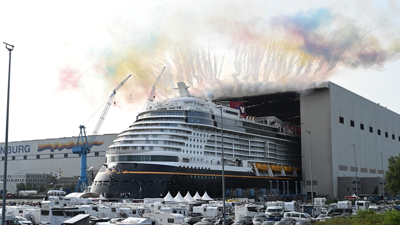 Meyer Werft: Erster Blick auf neues Disney-Kreuzfahrtschiff | Regional
