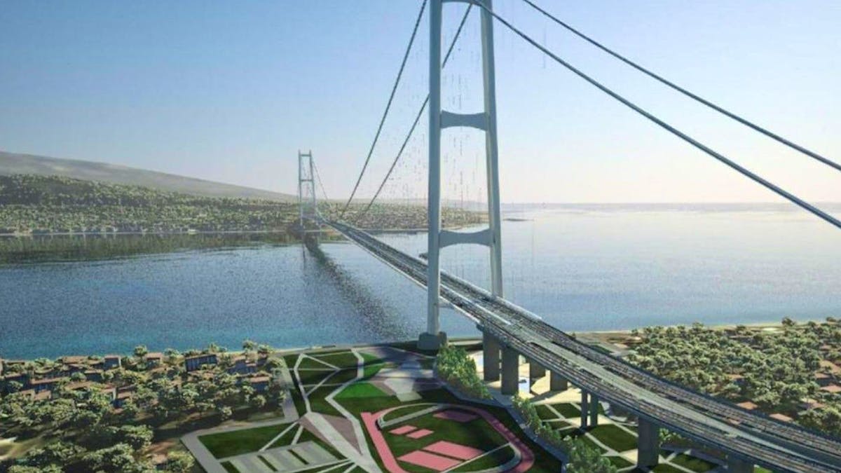 Italien baut längste Hängebrücke der Welt