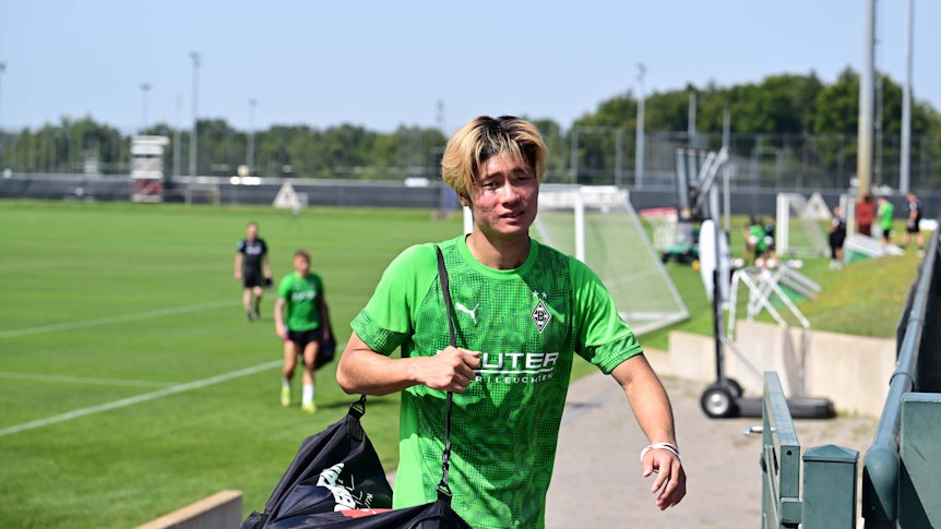 Shio Fukuda beim Training.