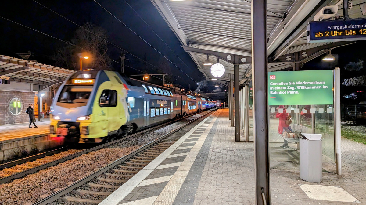 Am Wochenende: Zugausfällen zwischen Braunschweig und Hannover