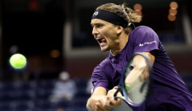 Tennis-Star Alexander Zverev bei US Open in New York in der 2. Runde | Sport