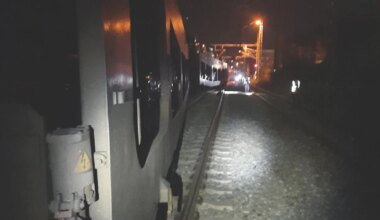 München: Autoreisezug entgleist am Südbahnhof - München