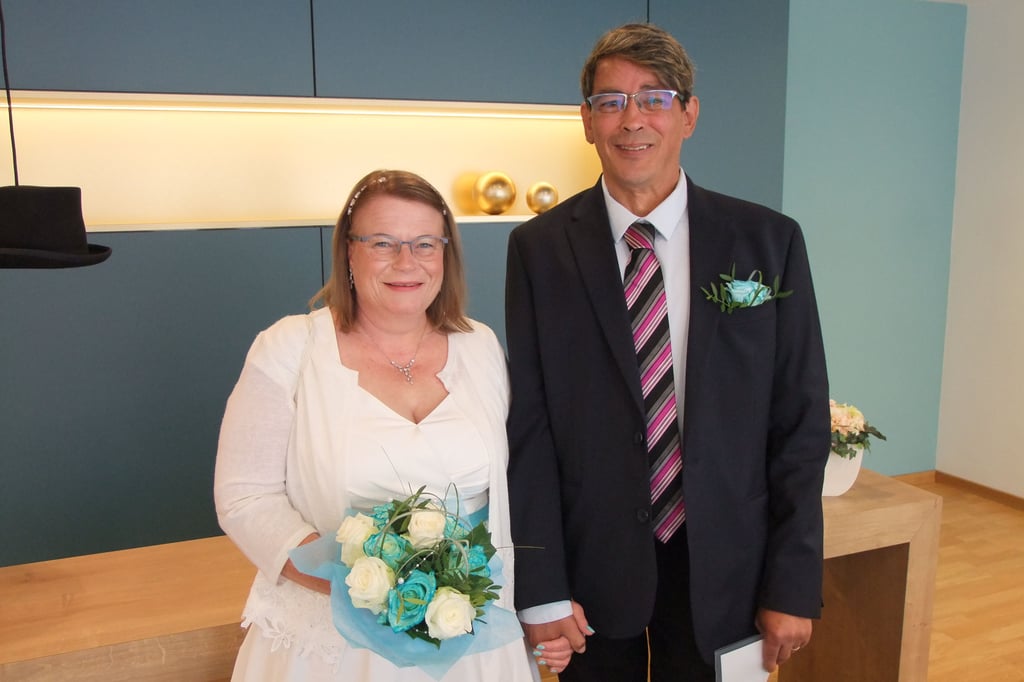 Dinah Schoo und Rudolph Buff heiraten