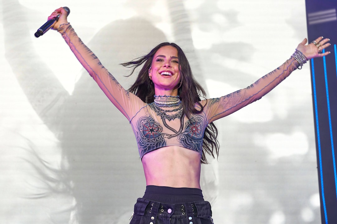 Lena Meyer-Landrut bei ihrem letzten öffentlichen Auftritt am 20. Juli 2024.