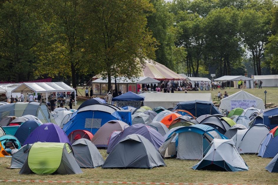 „Rheinmetall entwaffnen“: Antikriegs-Camp in Köln gestartet