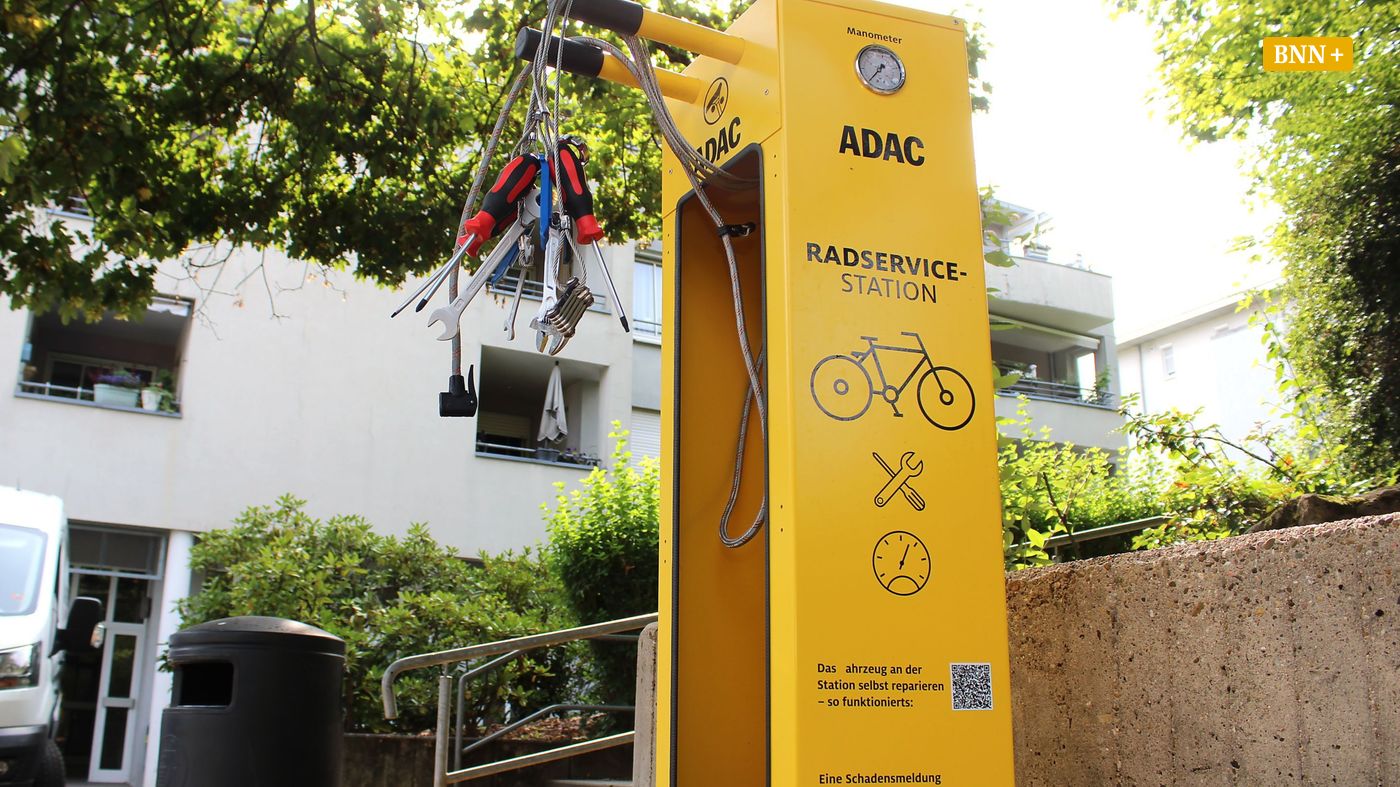 ADAC stellt drei neue Radservice-Stationen in Nordbaden auf