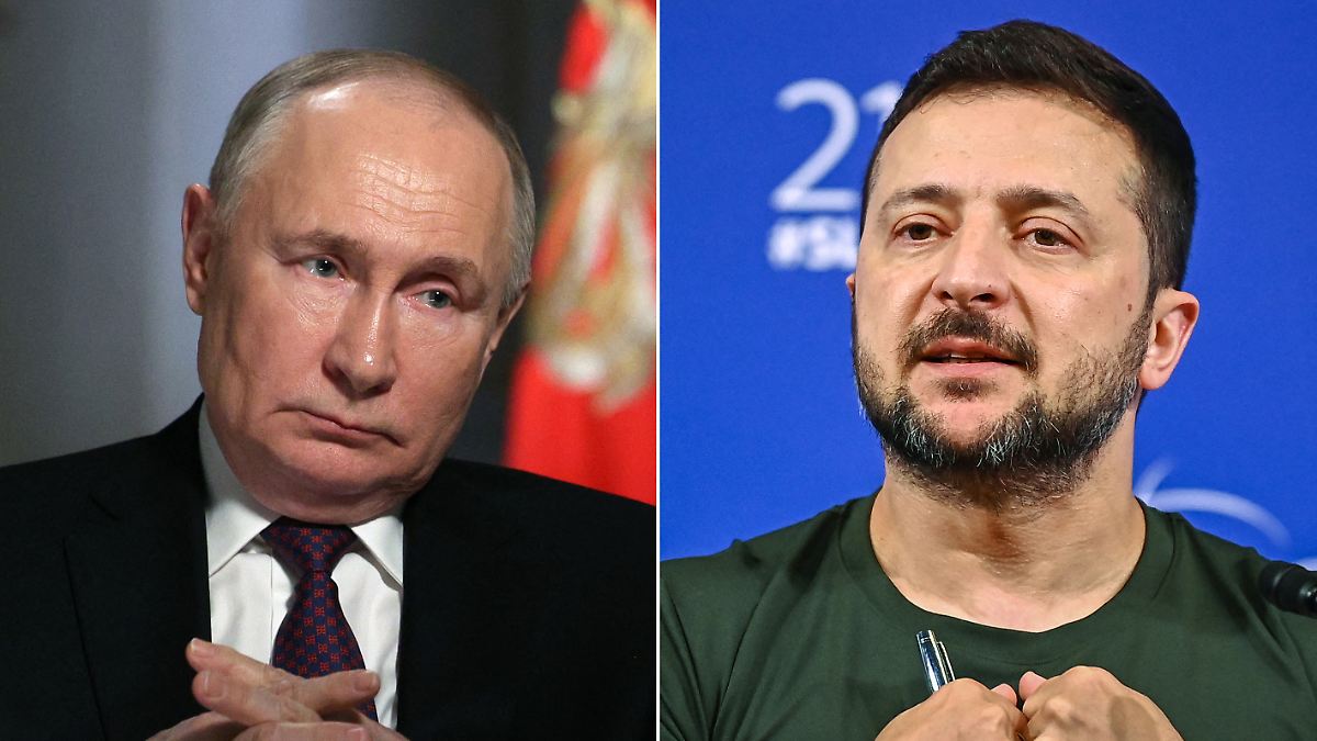 "Noch weit davon entfernt": Putin lehnt Treffen mit Selenskyj derzeit ab