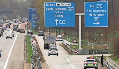 Stau-Warnungen für A1, A20, A226 und B75 am 18.08.2025