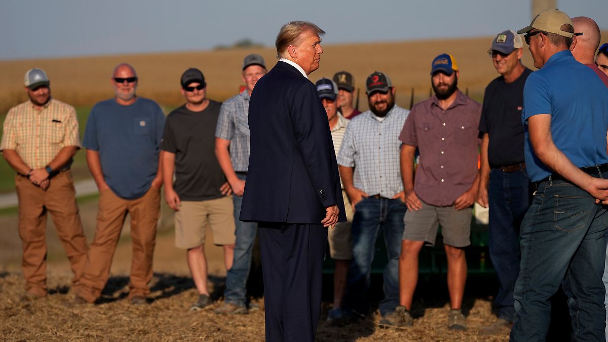 Für Landwirte "unersetzlich": Trump: Migranten "von Natur aus" für Farmarbeit geeignet