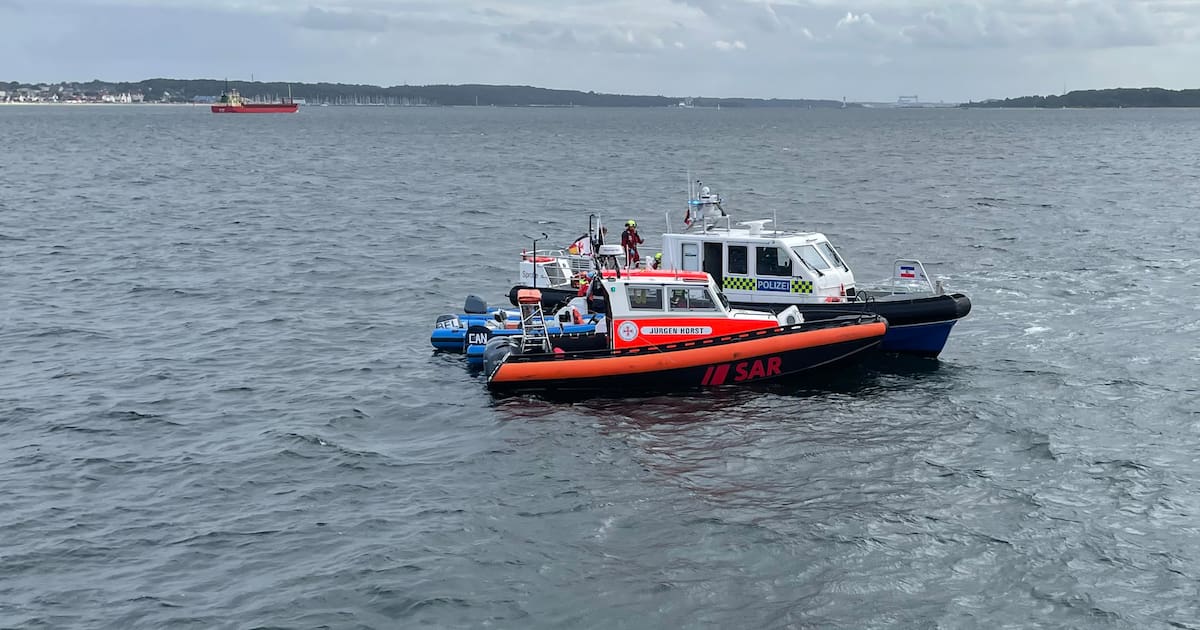 Seglerin verletzt sich bei Training in Kiel: Seenotretter im Einsatz