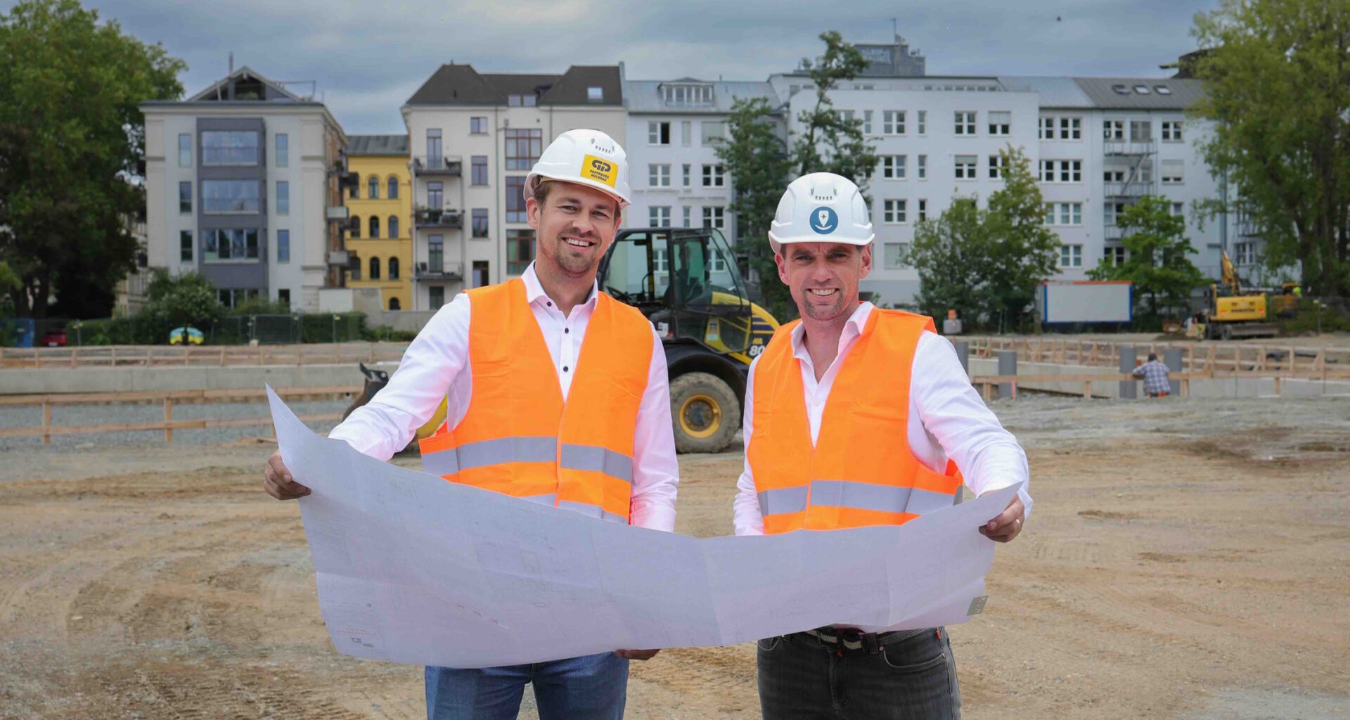 Am Stadthafen Leipzig begann jetzt der Hochbau · Leipziger Zeitung