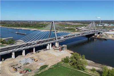 Brückenbauwerk an A1 bei Leverkusen wird freigegeben