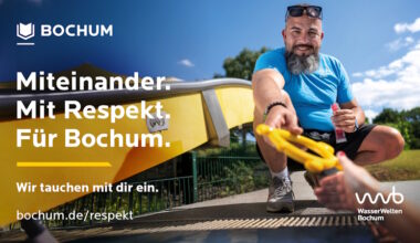 „Miteinander. Mit Respekt. Für Bochum.“ – Stadt Bochum und Tochtergesellschaften starten Respekt-Kampagne
