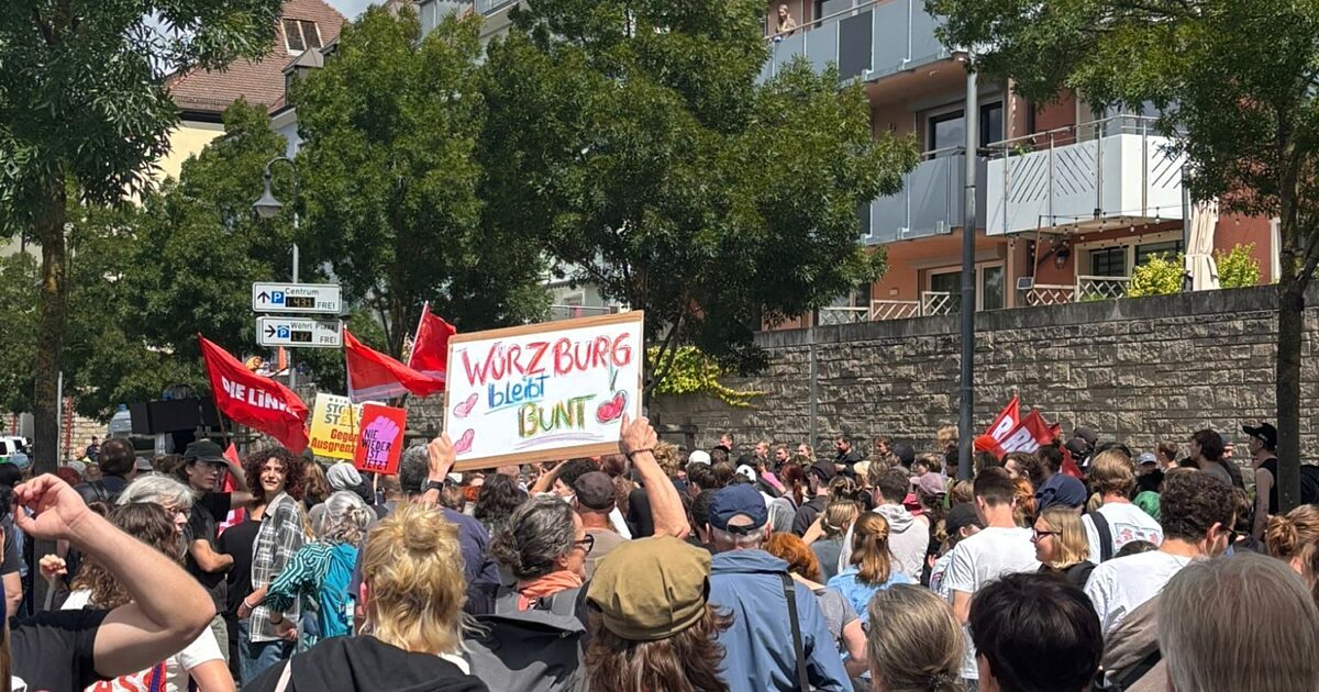 Würzburg: Demonstration und Verkehrschaos… | Radio Charivari Würzburg