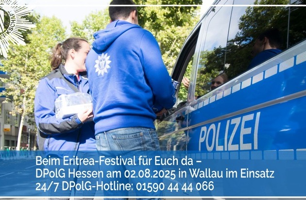 DPolG Hessen: Eritrea-Festival in Hofheim-Wallau,"Es darf keinen inneren eritreischen ...