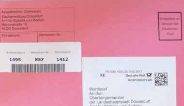 Briefwahl ab sofort vor Ort möglich: Zwei Standorte in Düsseldorf geöffnet