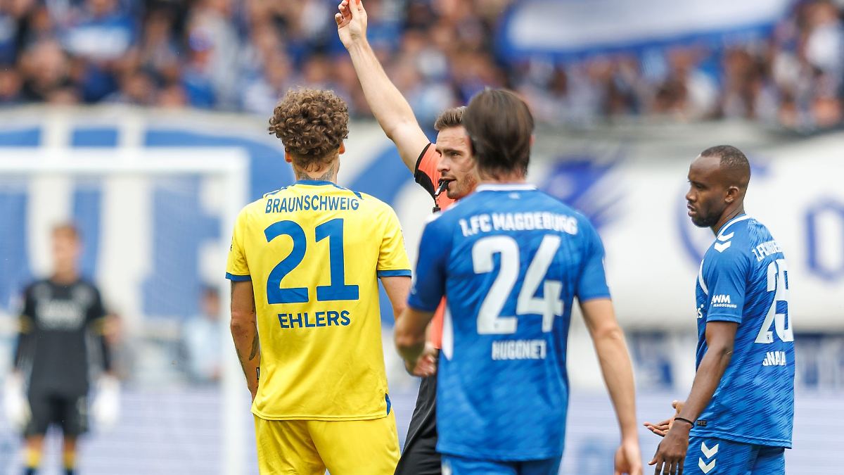 Niedersachsen & Bremen: Braunschweiger Ehlers nach Roter Karte zwei Spiele gesperrt