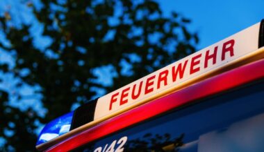 Kiel: Brand im Hochhaus Schönberger Straße am 13.08.2025