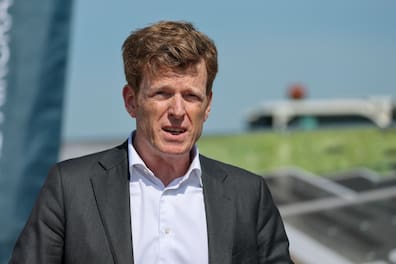 Muss drastisch sparen: Götz Ahmelmann, Vorstandsvorsitzender (CEO) der Mitteldeutschen Flughafen AG, die die Airports in Leipzig/Halle und Dresden betreibt.