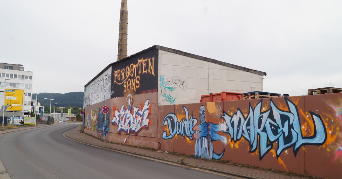 Graffiti-Jam zu ehren von Marcel Bender