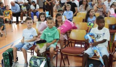 Hurra, endlich ein Schulkind – über Einhundert Erstklässler wurden in der Friedrich-Fröbel-Schule eingeschult – Viernheim Online